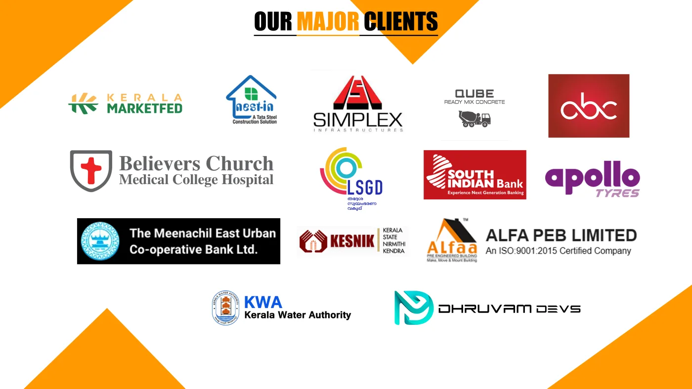 Selected Aiden Builders clients and collaborators in Kerala